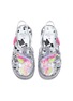 Figure View - Click To Enlarge - SOPHIA WEBSTER - Butterfly motif caged glitter toddlers and kids jelly sandals