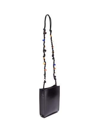 Detail View - Click To Enlarge - JIL SANDER - 'Tangle' bead embellished small leather box bag