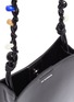Detail View - Click To Enlarge - JIL SANDER - 'Tangle' bead embellished small leather box bag