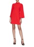 Figure View - Click To Enlarge - ALICE & OLIVIA - 'Bailey' Bell Sleeve Dress