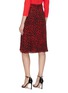 Back View - Click To Enlarge - ALICE & OLIVIA - 'Sula' leopard print silk skirt