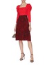 Figure View - Click To Enlarge - ALICE & OLIVIA - 'Sula' leopard print silk skirt