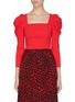 Main View - Click To Enlarge - ALICE & OLIVIA - Square neck puff sleeve top