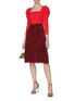 Figure View - Click To Enlarge - ALICE & OLIVIA - Square neck puff sleeve top
