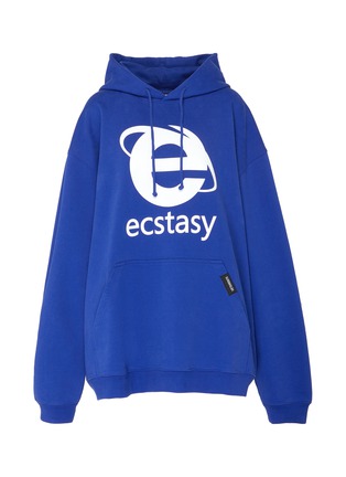 Main View - Click To Enlarge - VETEMENTS - 'Ecstasy' graphic print hoodie