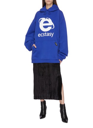 Figure View - Click To Enlarge - VETEMENTS - 'Ecstasy' graphic print hoodie
