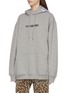 Front View - Click To Enlarge - VETEMENTS - Logo print hoodie