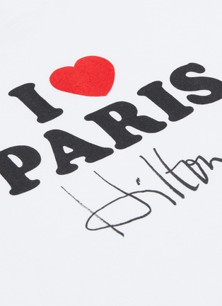 - VETEMENTS - 'I Love Paris Hilton' slogan print T-shirt