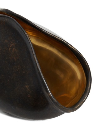 Detail View - Click To Enlarge - ANDRÉ FU LIVING - Mid Century Rhythm Bronze Bowl – Bronze/Gold