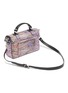 Detail View - Click To Enlarge - PROENZA SCHOULER - 'PS1 Tiny Anniversary Edition' abstract print leather bag
