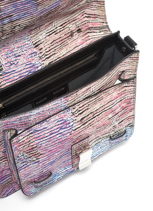 Detail View - Click To Enlarge - PROENZA SCHOULER - 'PS1 Tiny Anniversary Edition' abstract print leather bag