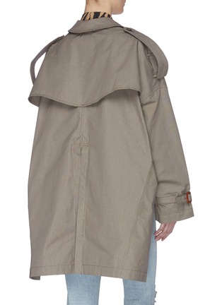 Back View - Click To Enlarge - R13 - Tuck-In Trench Jacket