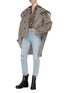 Figure View - Click To Enlarge - R13 - Tuck-In Trench Jacket