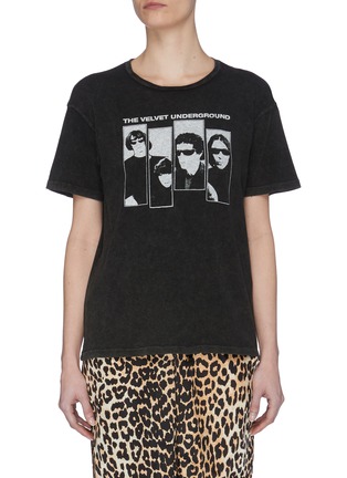 Main View - Click To Enlarge - R13 - 'Velvet Underground' Group Shot T-shirt