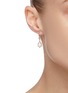 Figure View - Click To Enlarge - HOLLY RYAN - Shepherds hook pearl 9k gold earrings