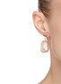Figure View - Click To Enlarge - HOLLY RYAN - Capri terracotta 9k gold-plated earrings