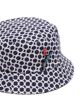 Detail View - Click To Enlarge - MY BOB - Hand Embroidered Bucket Hat