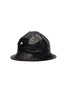 Main View - Click To Enlarge - MARINE SERRE - Logo patch leather bob hat