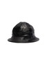 Figure View - Click To Enlarge - MARINE SERRE - Logo patch leather bob hat