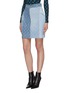Front View - Click To Enlarge - MARINE SERRE - Moon print denim skirt