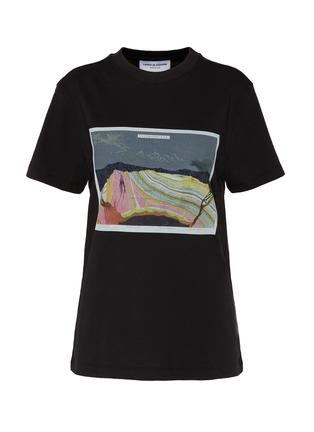 Main View - Click To Enlarge - MARINE SERRE - Graphic print T-shirt