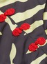 Detail View - Click To Enlarge - DE LA VALI - Suki' tiger print oriental collar satin mini dress