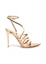 Main View - Click To Enlarge - GIANVITO ROSSI - Multistrap leather sandals