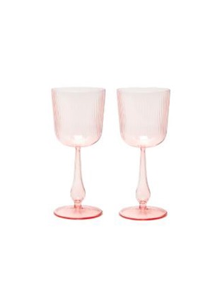 Main View - Click To Enlarge - R+D LAB - Luisa Calice Glass Set – Cameo Pink