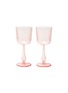Main View - Click To Enlarge - R+D LAB - Luisa Calice Glass Set – Cameo Pink