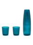 Main View - Click To Enlarge - R+D LAB - Luisa Carafe and Vino Glass Set – Antwerp Blue