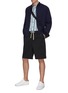 Figure View - Click To Enlarge - EQUIL - Drawstring cargo shorts