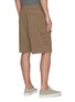 Back View - Click To Enlarge - EQUIL - Drawstring cargo shorts