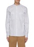Main View - Click To Enlarge - EQUIL - Mandarin collar stripe shirt