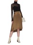 Figure View - Click To Enlarge - EQUIL - Asymmetric hem skirt