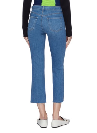 Back View - Click To Enlarge - J BRAND - 'Selena' mid rise crop boot cut jeans