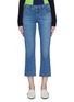 Main View - Click To Enlarge - J BRAND - 'Selena' mid rise crop boot cut jeans