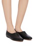 Figure View - Click To Enlarge - VINCE - 'Branine' flat leather loafers