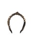 Main View - Click To Enlarge - VENNA - Pearl embellished clip tweed headband