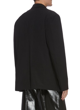 Back View - Click To Enlarge - BOTTEGA VENETA - Buttonless tailored blazer