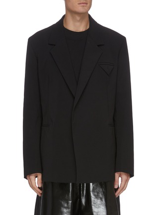 Main View - Click To Enlarge - BOTTEGA VENETA - Buttonless tailored blazer