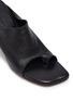 Detail View - Click To Enlarge - BOTTEGA VENETA - Open toe ring leather mules
