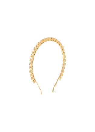 Figure View - Click To Enlarge - LELET NY - Pearl crystal embellished headband