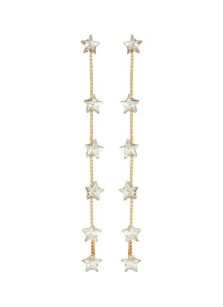 Main View - Click To Enlarge - ROSANTICA - 'Milky Way' crystal embellished drop earrings