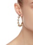 Figure View - Click To Enlarge - ROSANTICA - 'Milky Way' hoop earrings