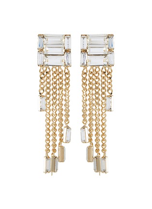 Main View - Click To Enlarge - ROSANTICA - Crystal embellished drop earrings
