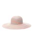 Main View - Click To Enlarge - MAISON MICHEL - Blanche' ribbon embellished hemp straw hat