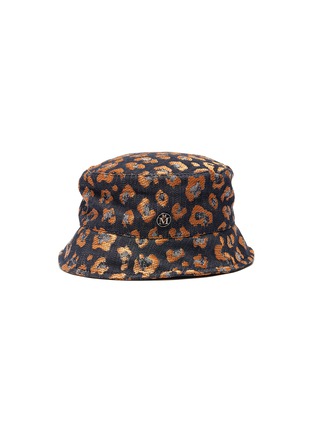 Main View - Click To Enlarge - MAISON MICHEL - Axel' leopard printed bucket hat