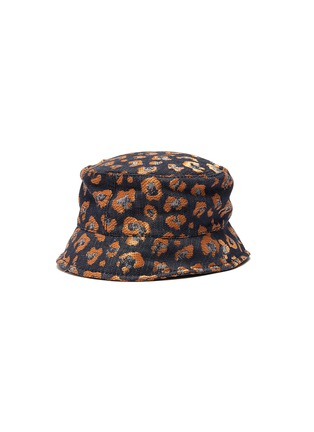 Figure View - Click To Enlarge - MAISON MICHEL - Axel' leopard printed bucket hat
