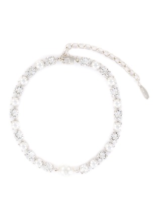 Main View - Click To Enlarge - JOOMI LIM - Crystal pearl embellished choker