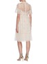 Back View - Click To Enlarge - NEEDLE & THREAD - Penelope Shimmer sequin embellished short sleeve tulle midi dress